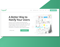 Landing Page Design for SaaS Company