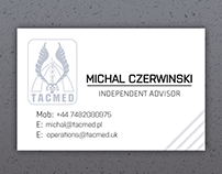 TACMED Business Card