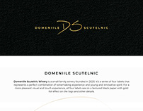 Domeniile Scutelnic - Wine Label Design