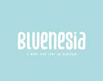 Bluenesia free font for commercial use