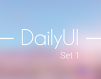 DailyUI Set 1