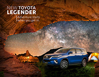 Toyota Print Ad Campaign