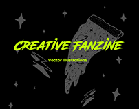 Creative Fanzine- vector illustrations