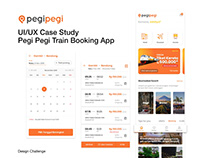 UIUX Study Case - Pegi Pegi Train Booking App