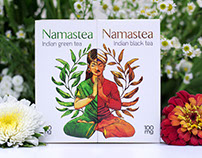 "Namastea" indian tea