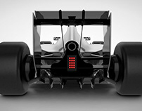 McLaren F1 MP4-31 3D Model Concept