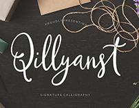 Qillyanst Calligraphy Font