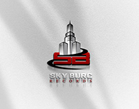 Sky Burg Records - Logo Design for Music Studio