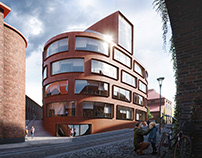 Architecture visualization in Stockholm, Sweden