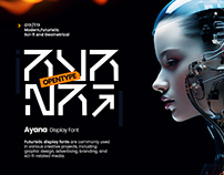 AYANA - FREE FUTURISTIC FONT