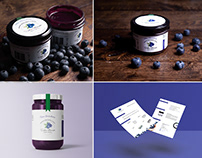 blueberry valley branding | 2020