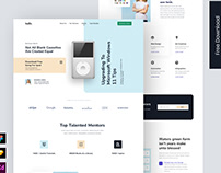 Landing Page for SaaS and Corporate Companies