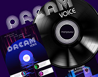 Landing Page for vocal studio Dream Voice