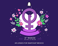 Snapchat Mexico 8M Women’s Day AR Filter