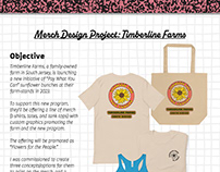 Timberline Farms Merch, T-Shirt Design 2023 Season