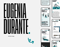 Eugenia Durante Portfolio - UI/UX, Website