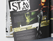 46pgs. graphic trailer on the movie Stay