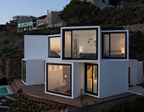 Sunflower house by Cadaval & Solà-Morales