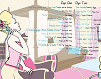 Marie Antoinette Promotional Illustrations