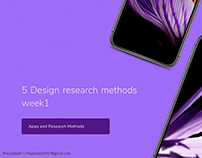 Design Research 1 - Apps and DRMs