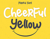 Cheerful Yellow - PlayFul Font