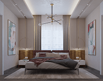 Simple Modern Master Bedroom