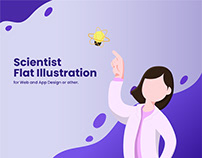 Scientist and Doctor Illustration
