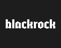 BlackRock typeface + Free sample
