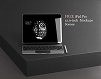 FREE iPad Pro 12.9-inch Mockups Scenes