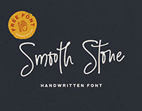 Smooth Stone Free Handwritten Font