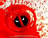 Minimal Deadpool Poster concept