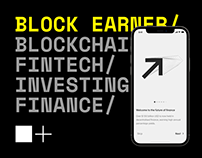 Fintech blockchain | UI/UX, Web & Mobile design and dev