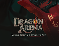 Visual Design &Concept Art of a Dragon Arena MOBA Game