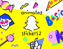 Snapchat Animated Stickers / Part 2