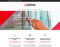 Diseño web · Johima