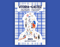 Fiestas Virgen Blanca Vitoria | Cartel