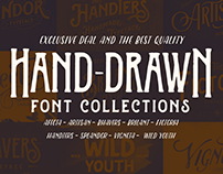 Hand Drawn Font Collections
