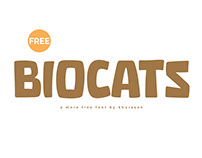 Biocats Font free for commercial use