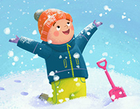 Children's Book "It's Winter! "