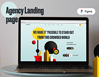 Digital Agency Landing Page UI Design
