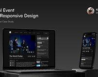 Online Virtual Event - UX Design Case Study
