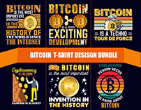 Bitcoin T-Shirt Design Bundle