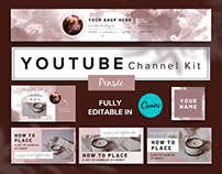 YouTube Pack | YouTube Channel Kit | YouTube Design