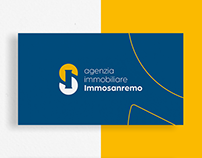 Immosanremo - Logo Design and Visual Identity Restyle