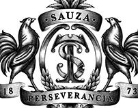 Sauza Tequila Logo Illustrated by Steven Noble
