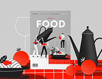 Editorial Food Illustration #02