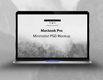 Macbook Pro 2018 Mockup (free)