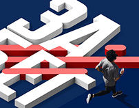 Забег — One Run | Logo and branding