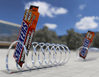 Snickers Bike Rack - Special Outdoor Activation