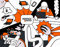 Agency.Pizza ReBranding 2021